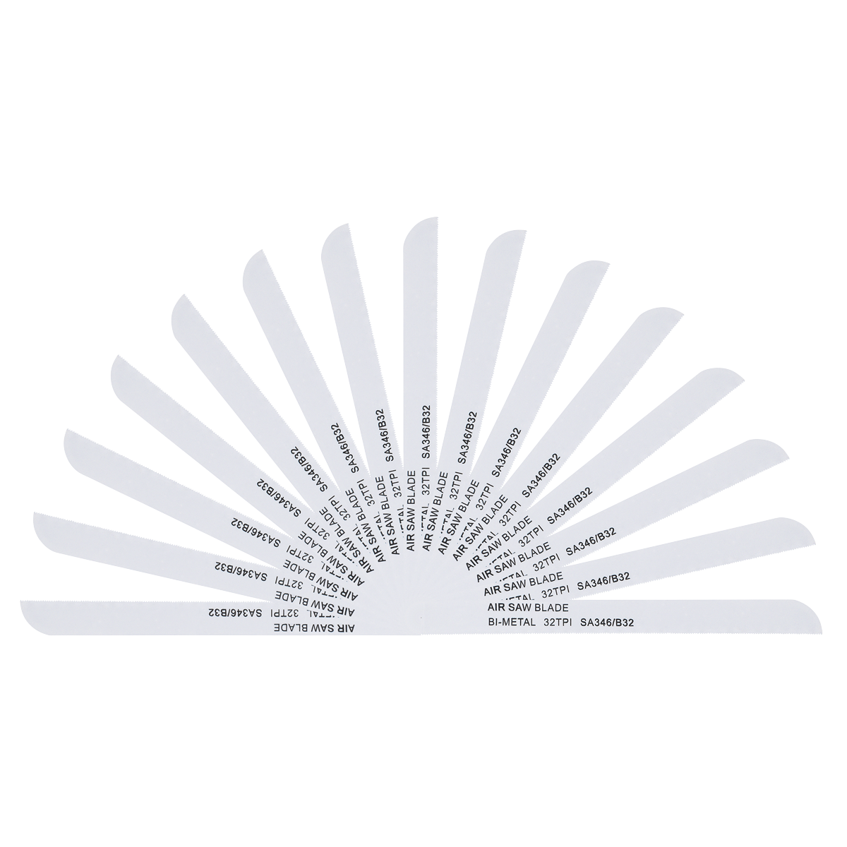 141mm HSS Air Saw Blade 32tpi - Pack of 15