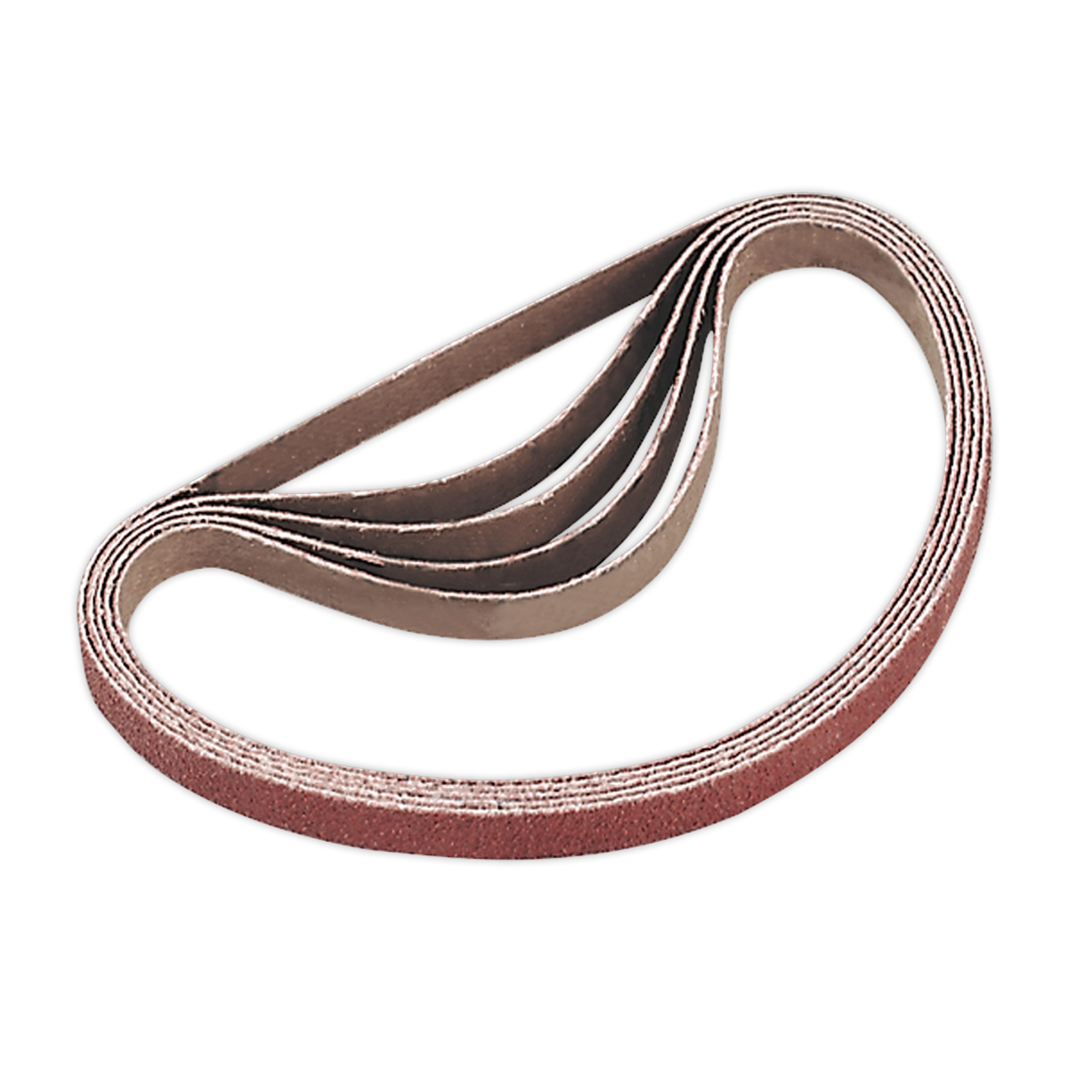 10 x 330mm Sanding Belt 60Grit - Pack of 5