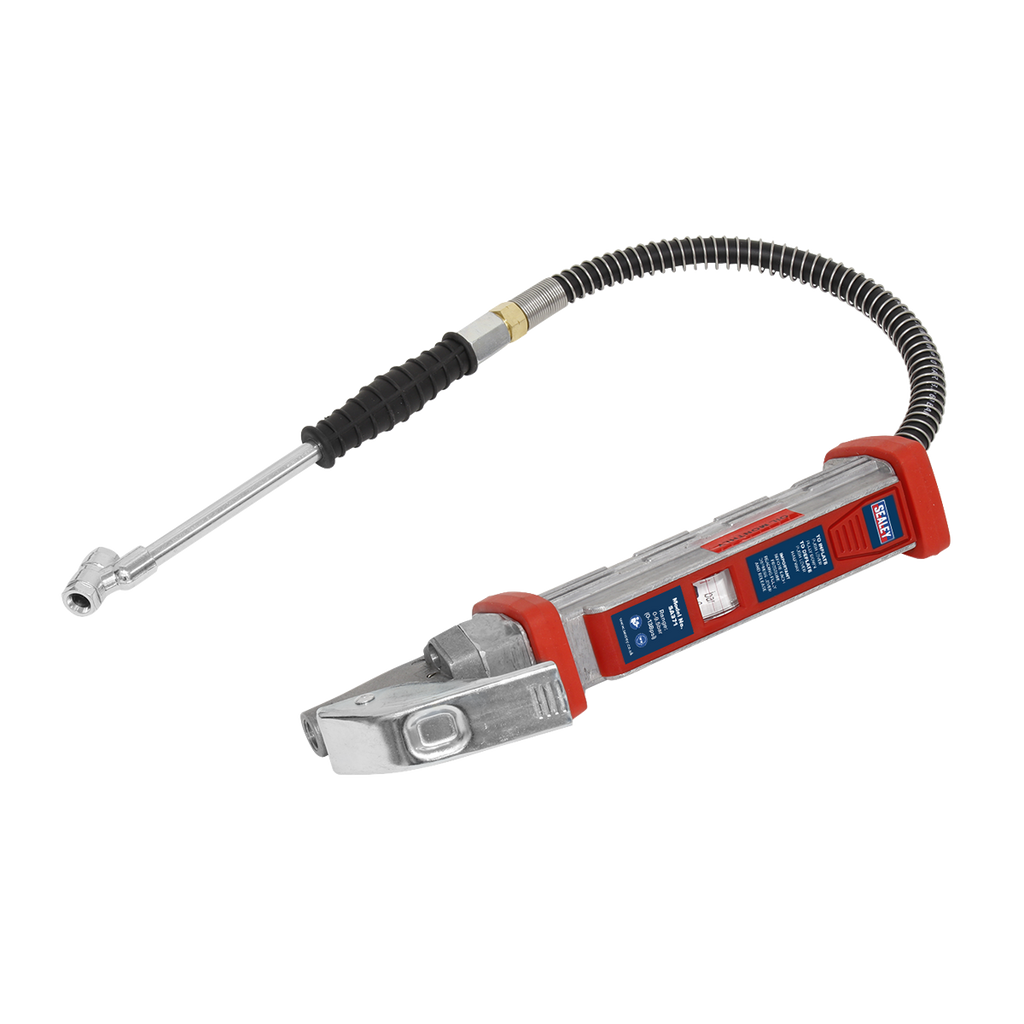Tyre Inflator with 0.5m Hose & Twin Push-On Connector