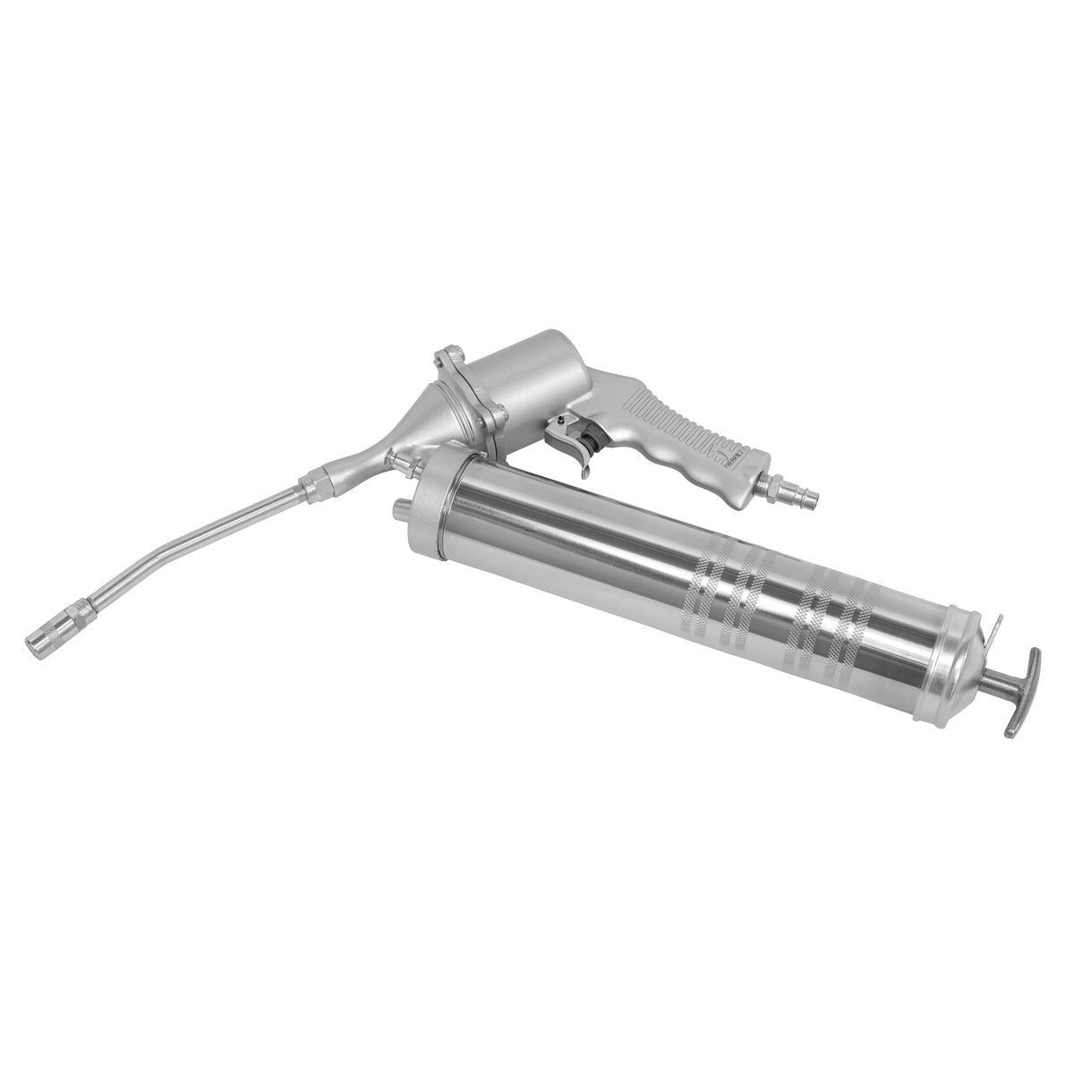 Air Operated Continuous Flow Pistol Grip Grease Gun