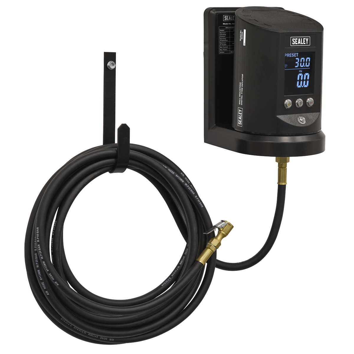 Wall Mounting Tyre Inflator Digital