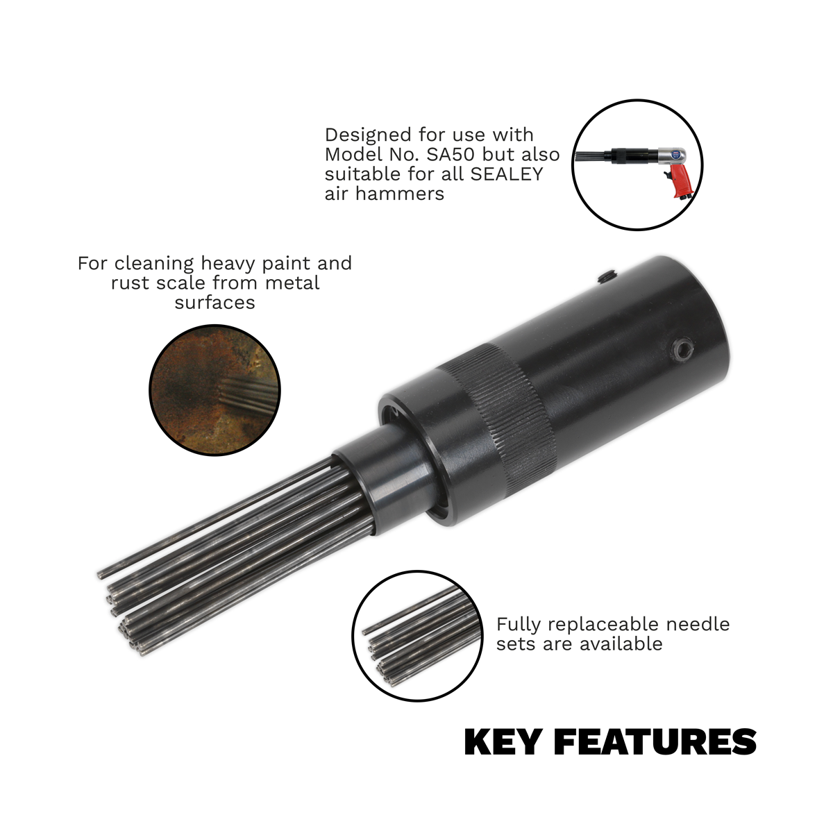 Needle Scaler Adaptor