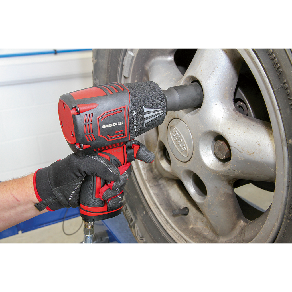 Premier Twin Hammer Composite Air Impact Wrench 1/2"Sq Drive