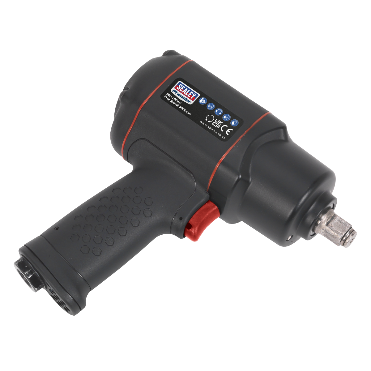 Premier Twin Hammer Composite Air Impact Wrench 1/2"Sq Drive