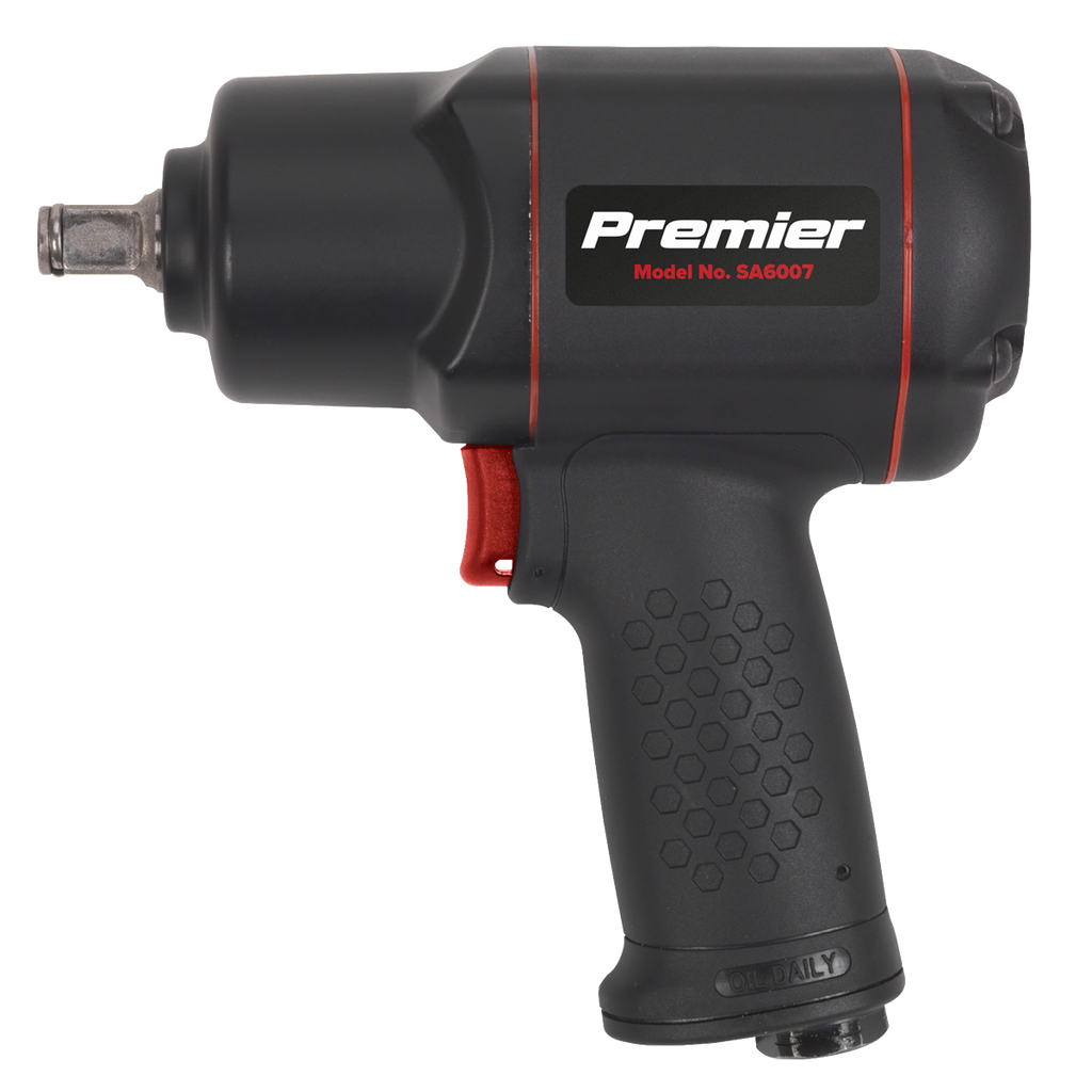 Premier Twin Hammer Composite Air Impact Wrench 1/2"Sq Drive