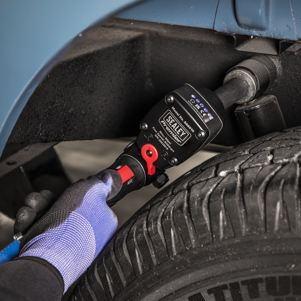 Premier Twin Hammer Super Stubby Air Impact Wrench 1/2"Sq Dr