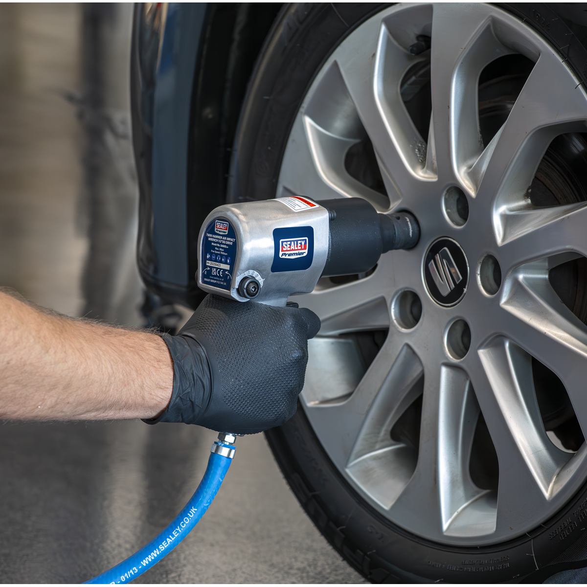 Premier Twin Hammer Air Impact Wrench 1/2"Sq Drive