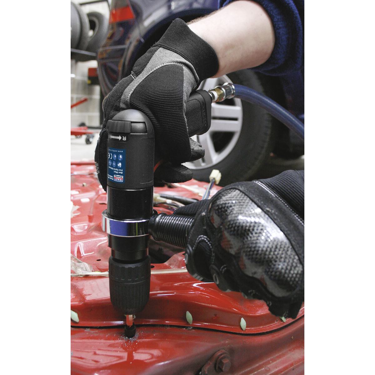 Premier Composite Reversible Air Drill 13mm with Keyless Chu