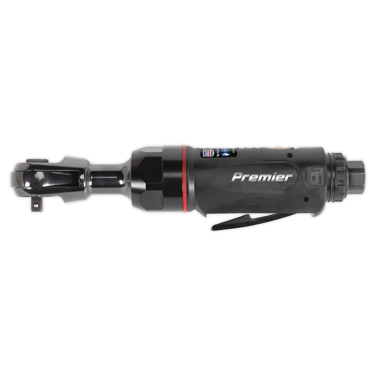 Premier Compact Air Ratchet Wrench 1/4"Sq Drive