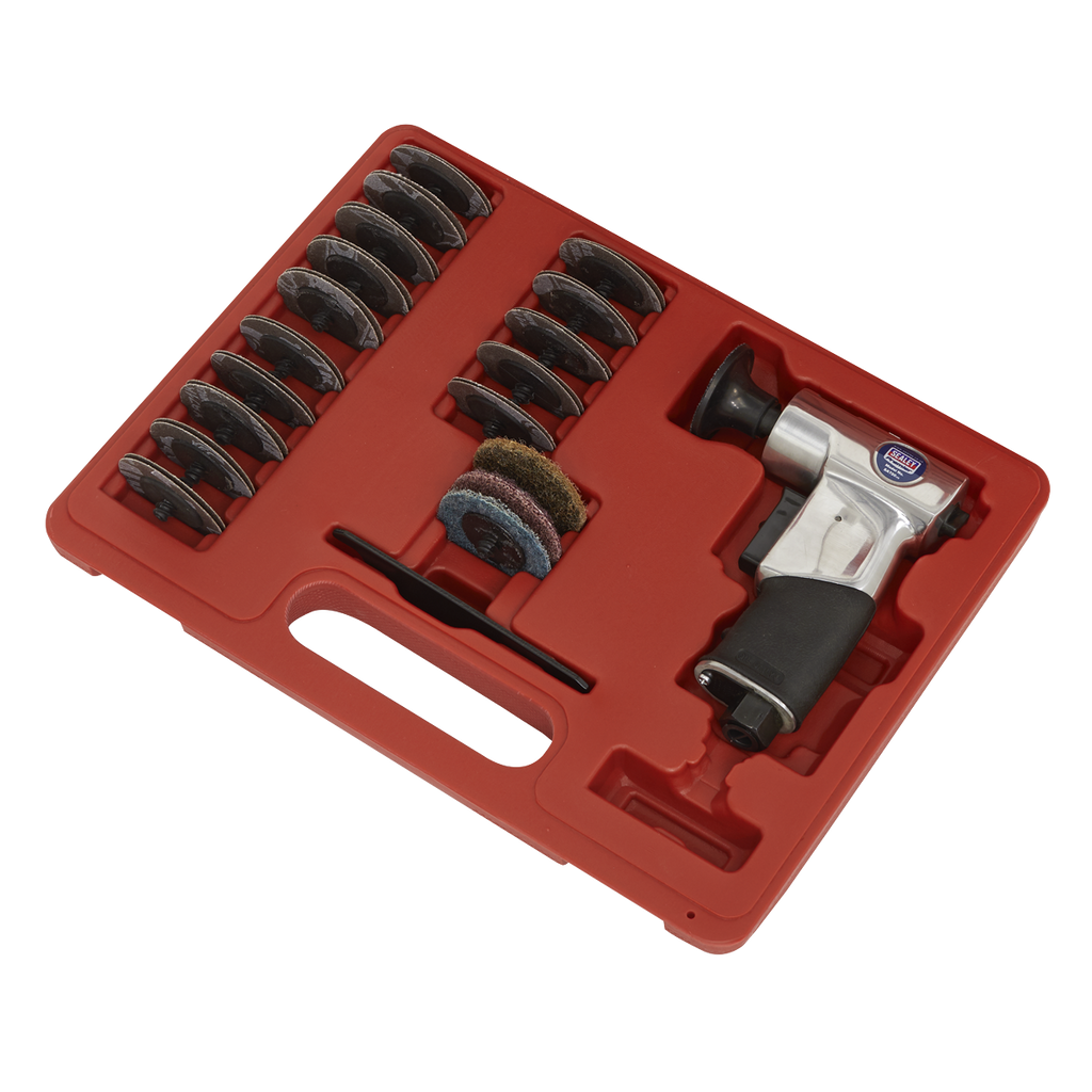 Premier Air Mini Sander Kit 50mm 35pc