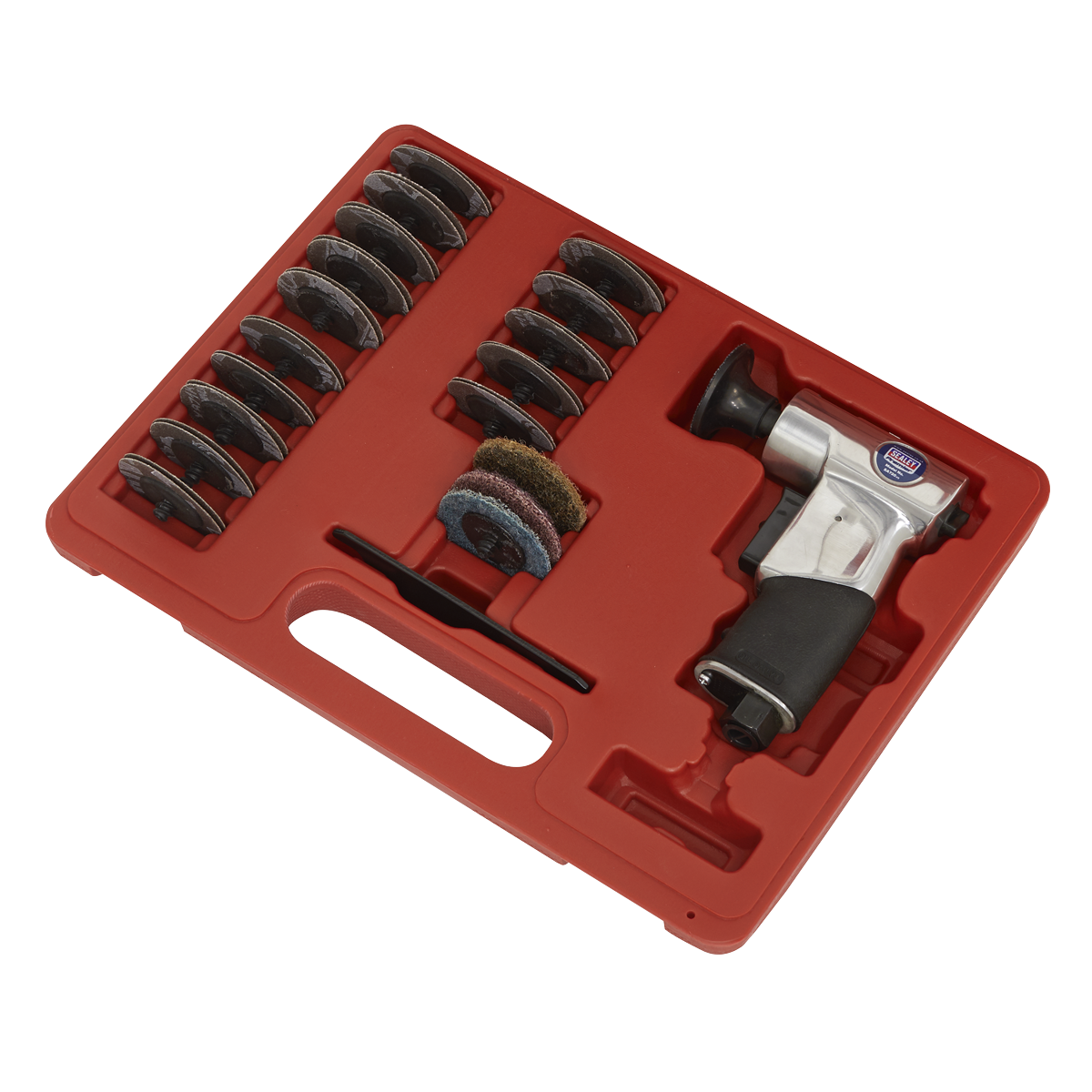 Premier Air Mini Sander Kit 50mm 35pc