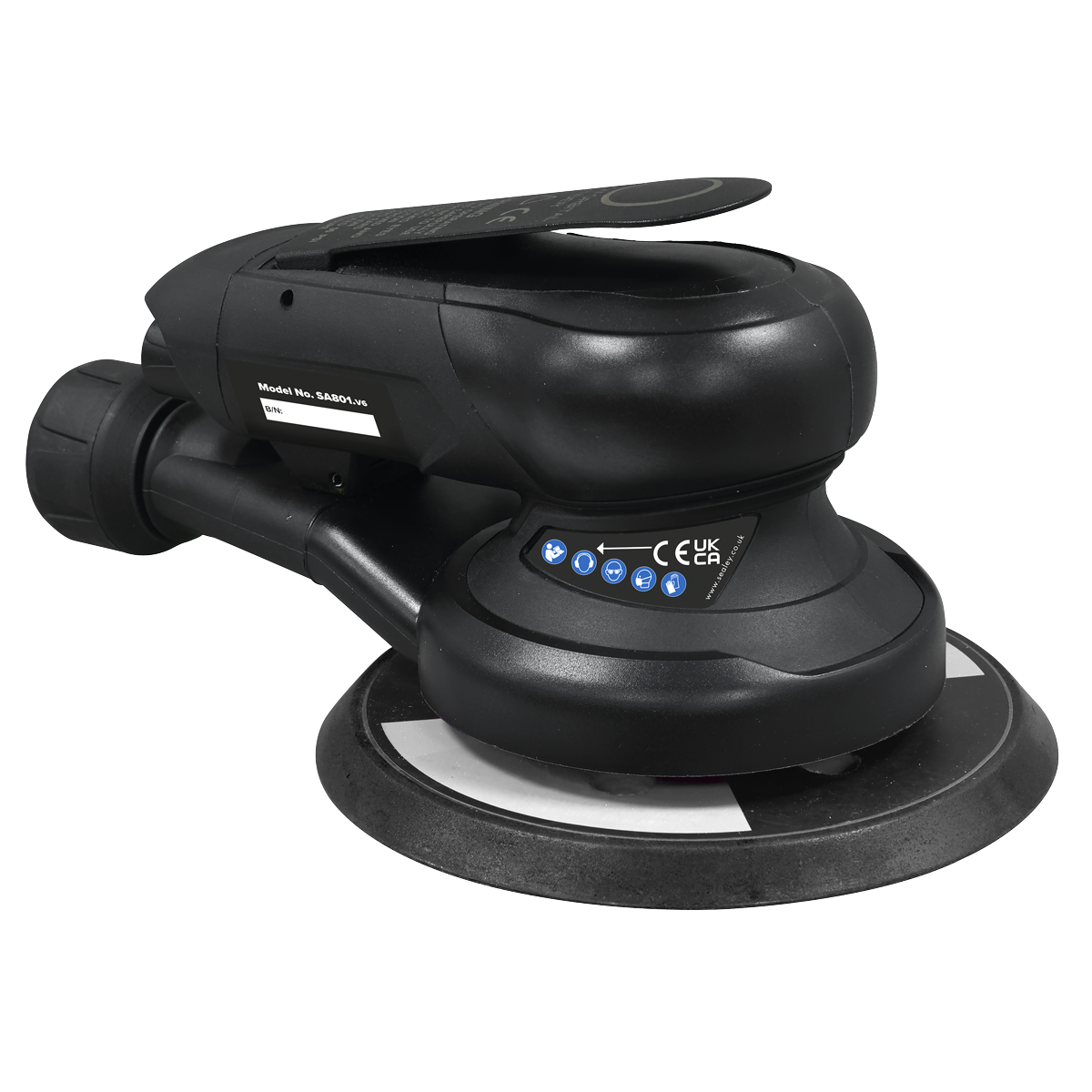 Air Palm Orbital Sander Ø150mm Dust-Free