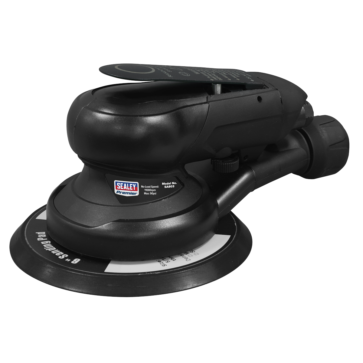Air Palm Orbital Sander Ø150mm Dust-Free