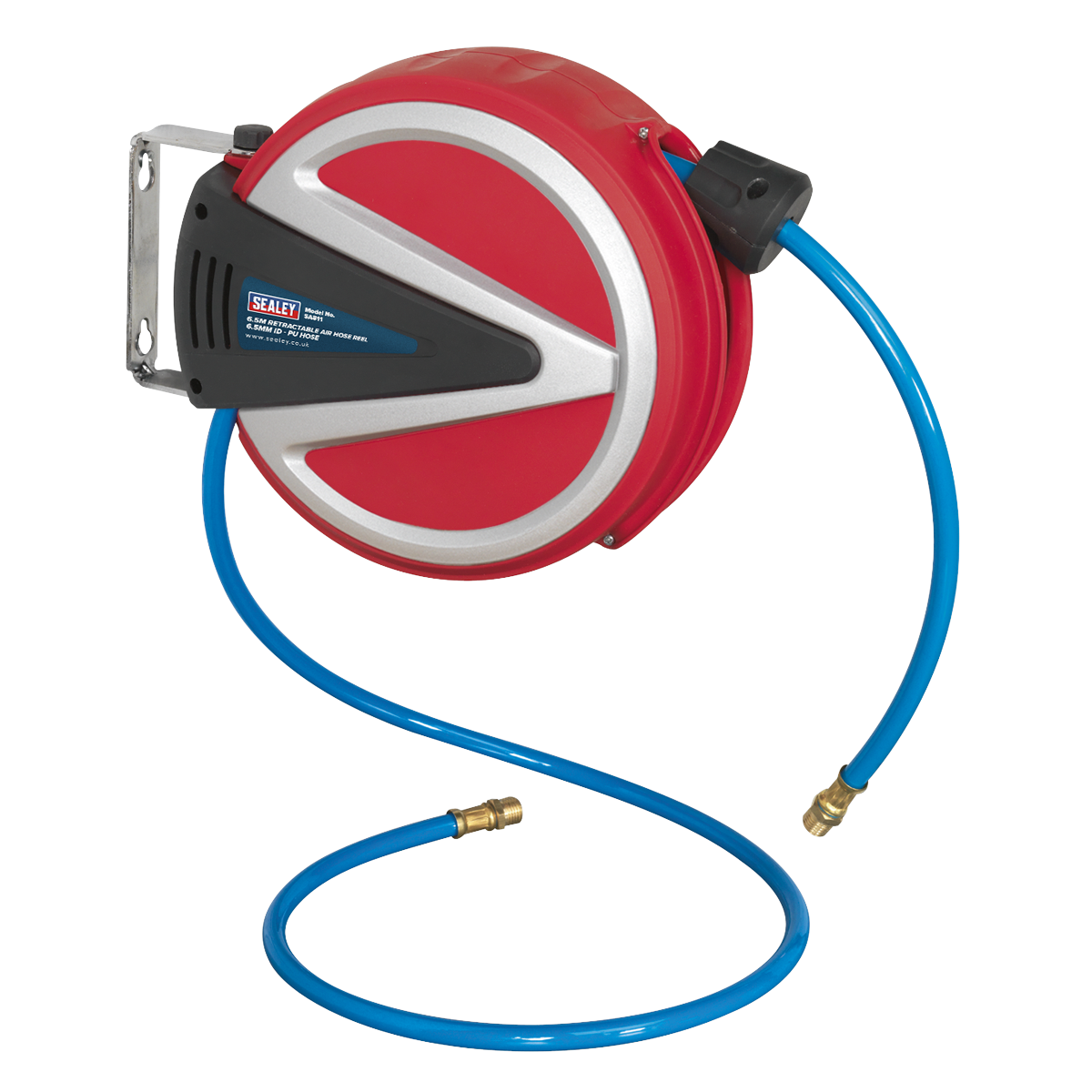 6.5m Retractable PU Air Hose Reel 6.5mm ID