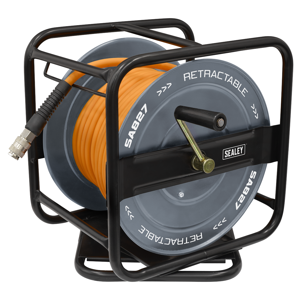 30m Swivel Air Hose Reel 6mm ID