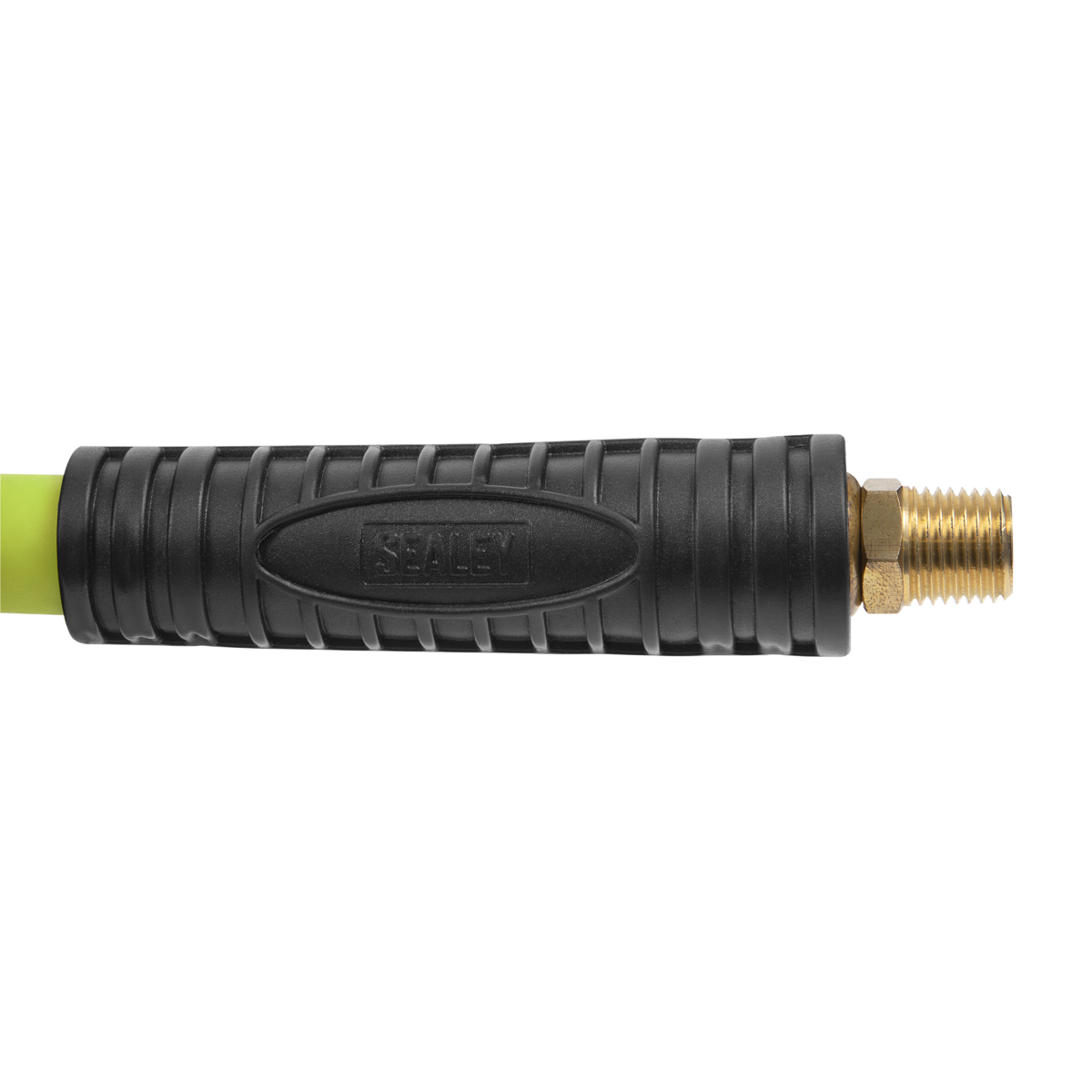 15m Retractable High-Visibility TPR Air Hose with Metal Reel 10mm ID