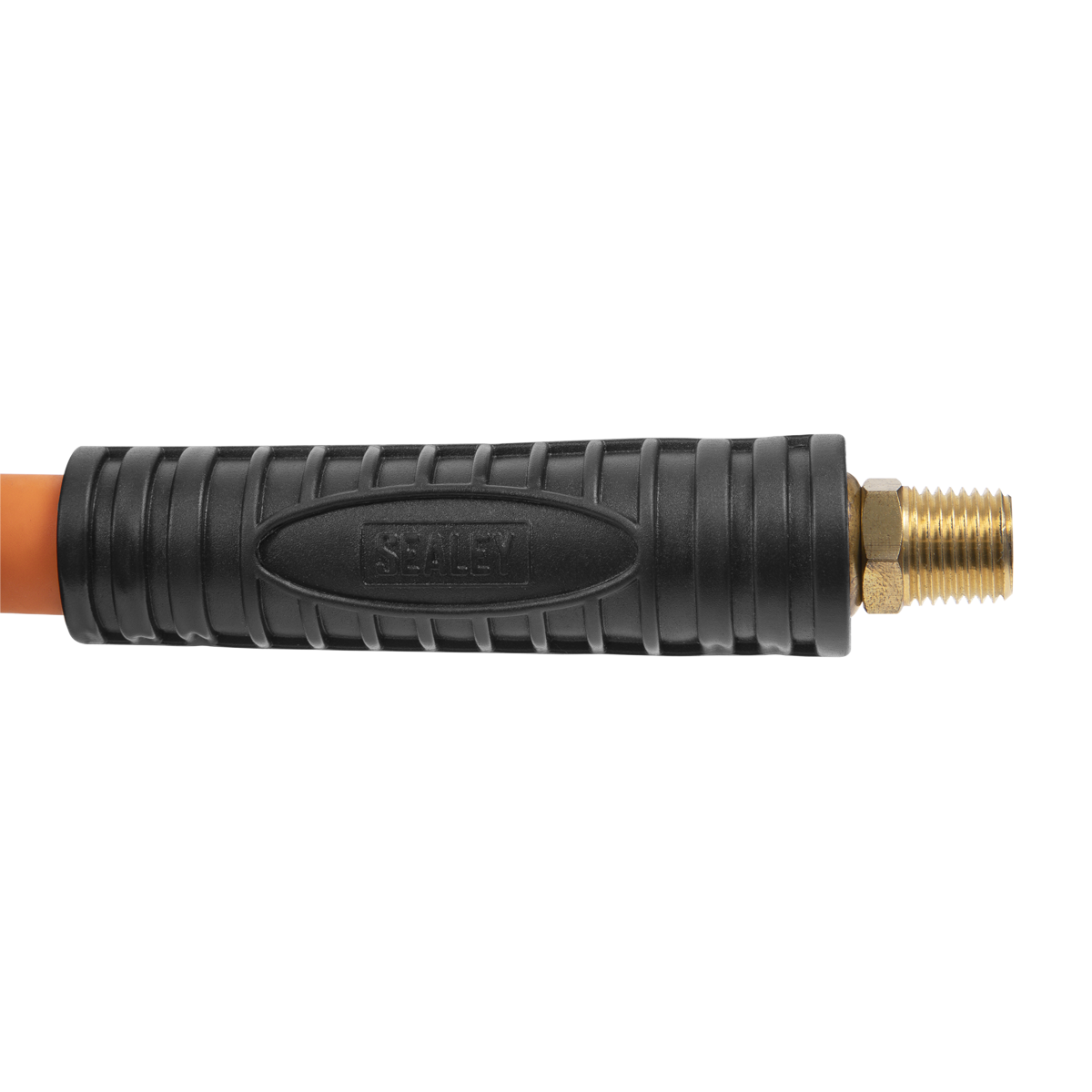 15m Retractable High-Visibility Hybrid Air Hose with Metal Reel 10mm ID