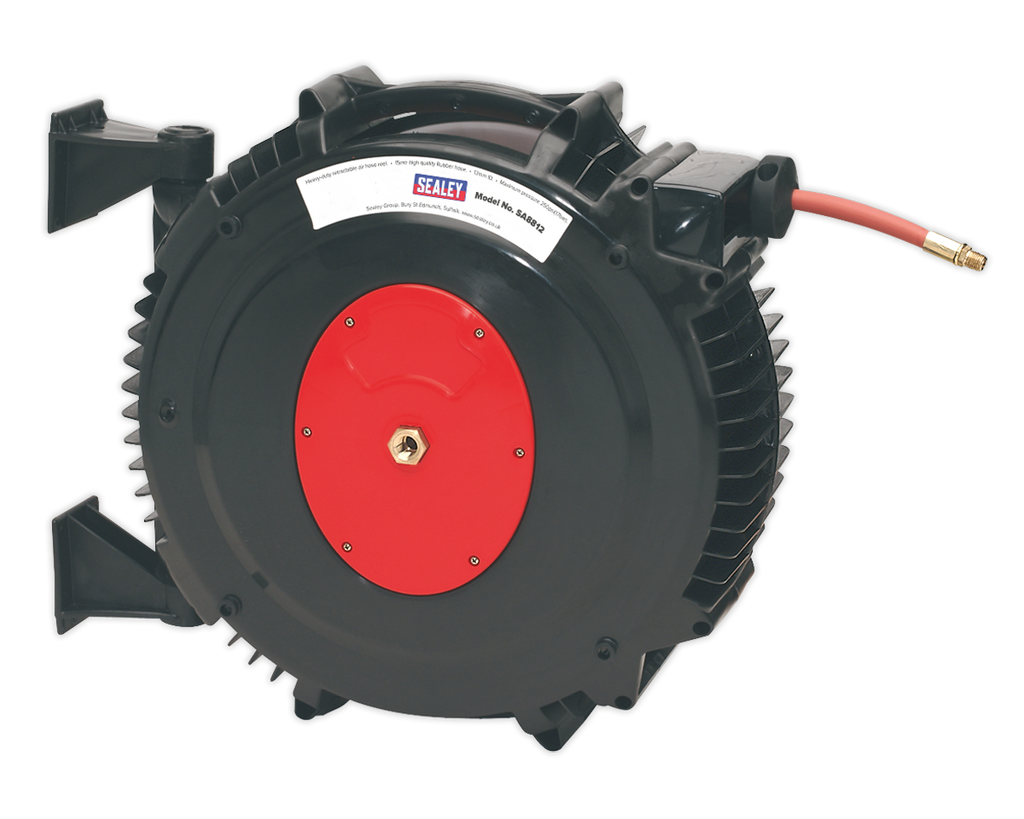 15m Retractable Rubber Air Hose Reel 13mm ID