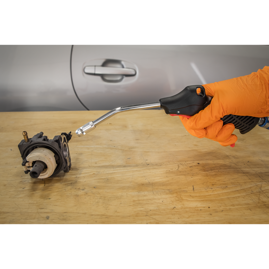 Air Blow Gun 100mm with 1/4"BSP Air Inlet & Safety Nozzle