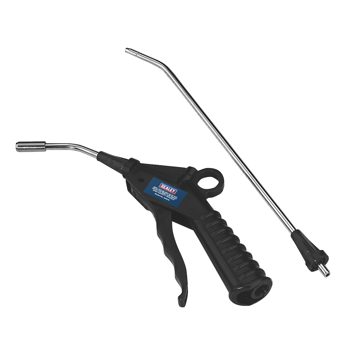 Air Blow Gun Kit with 1/4"BSP Air Inlet & Safety Nozzle 4pc