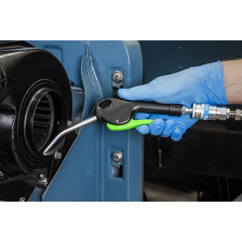Premier Air Blow Gun with Angled Lance 100mm & 1/4"BSP Air I