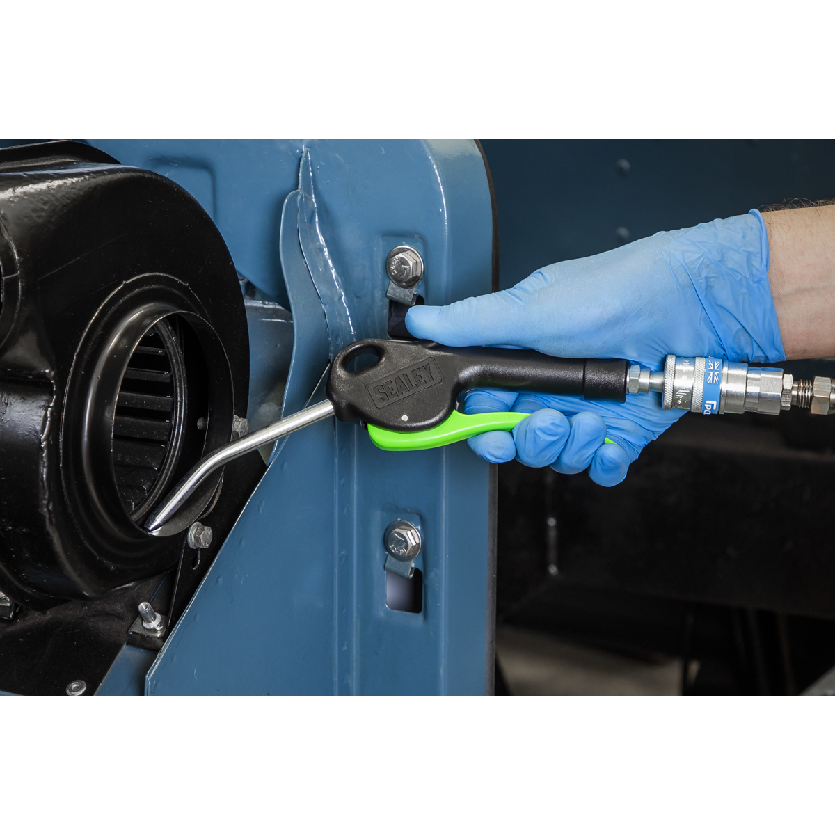 Premier Air Blow Gun with Angled Lance 100mm & 1/4"BSP Air I