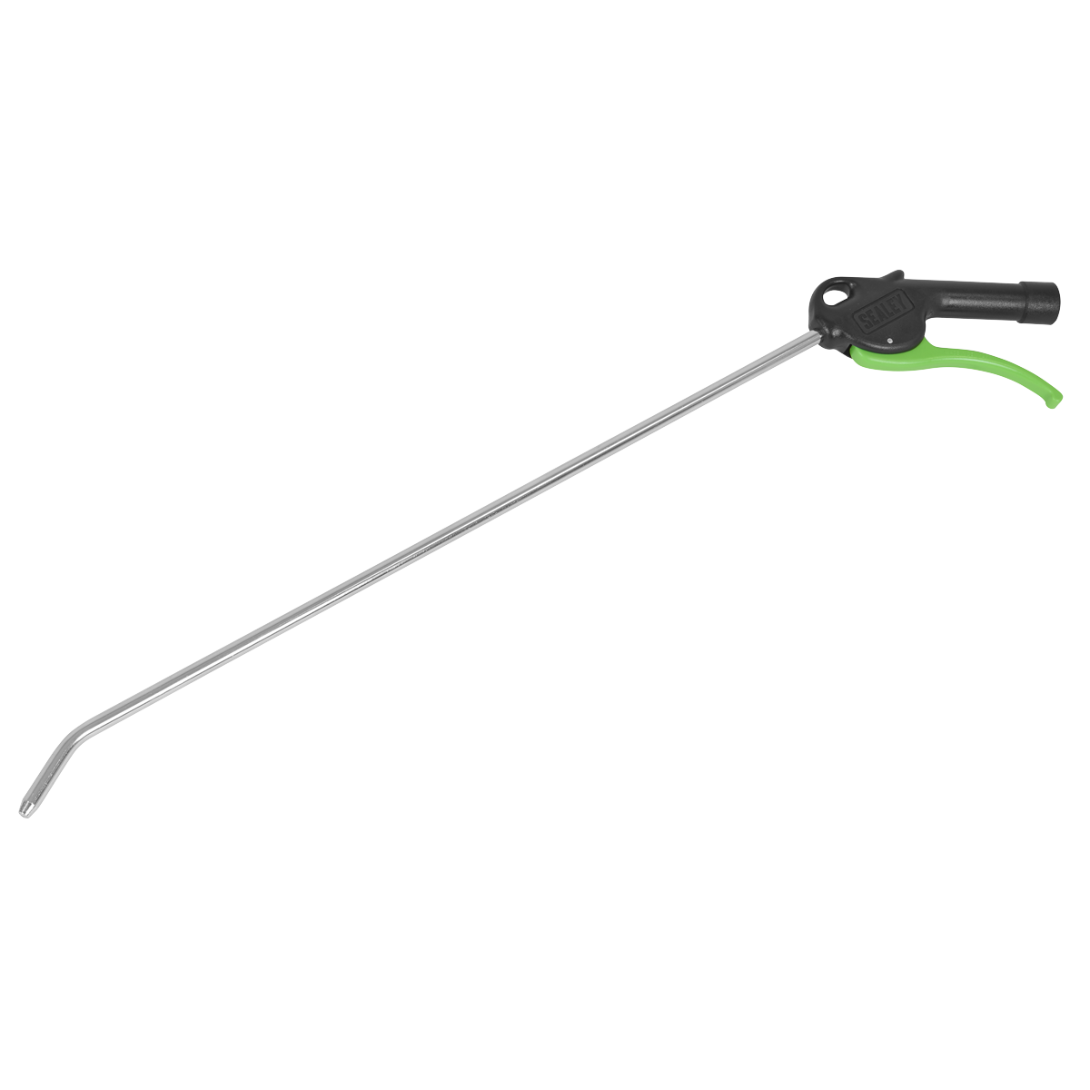 Air Blow Gun with Angled Lance Ø8mm 480mm with 1/4"BSP Air Inlet