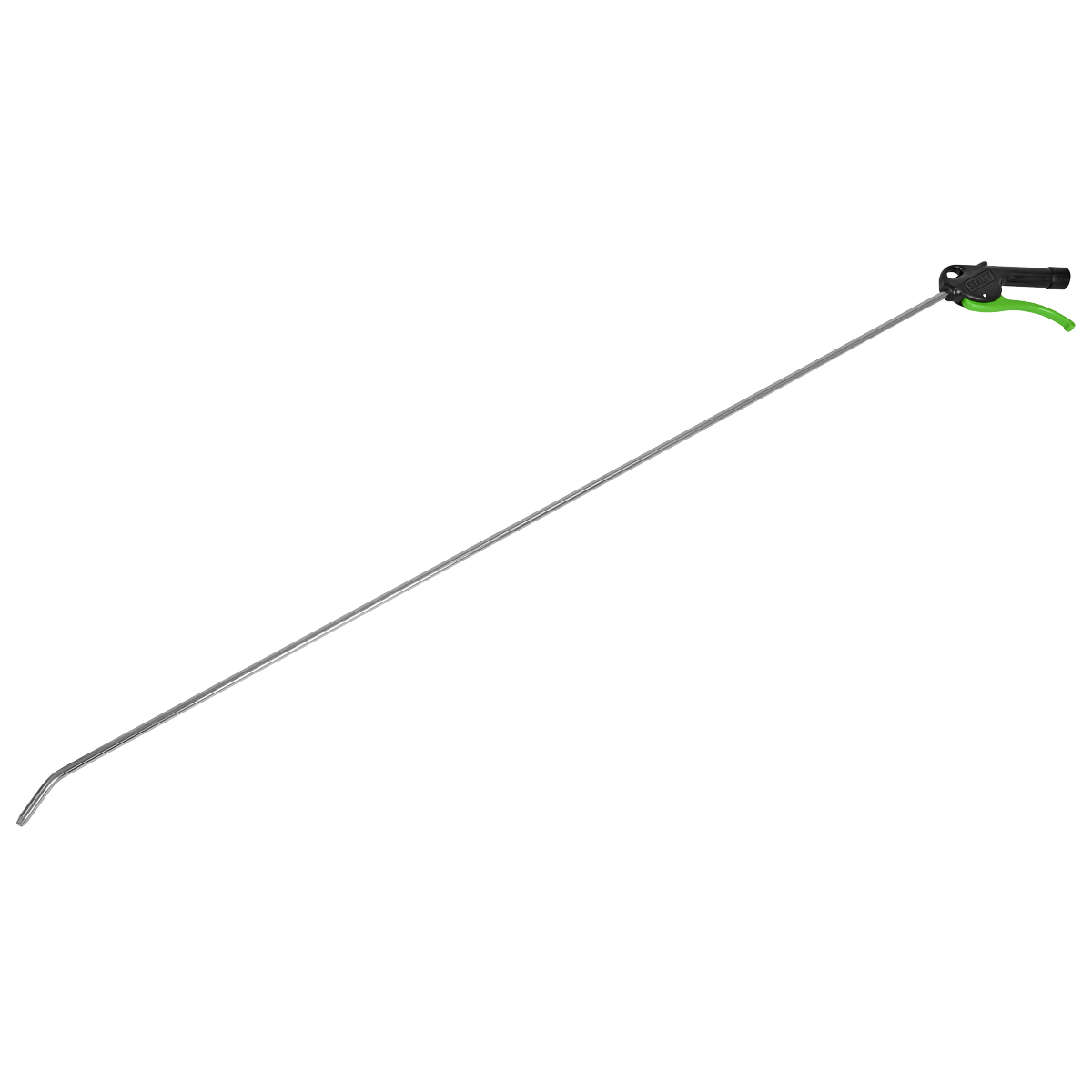 Air Blow Gun with Angled Lance 980 x 8mm 1/4"BSP Air Inlet
