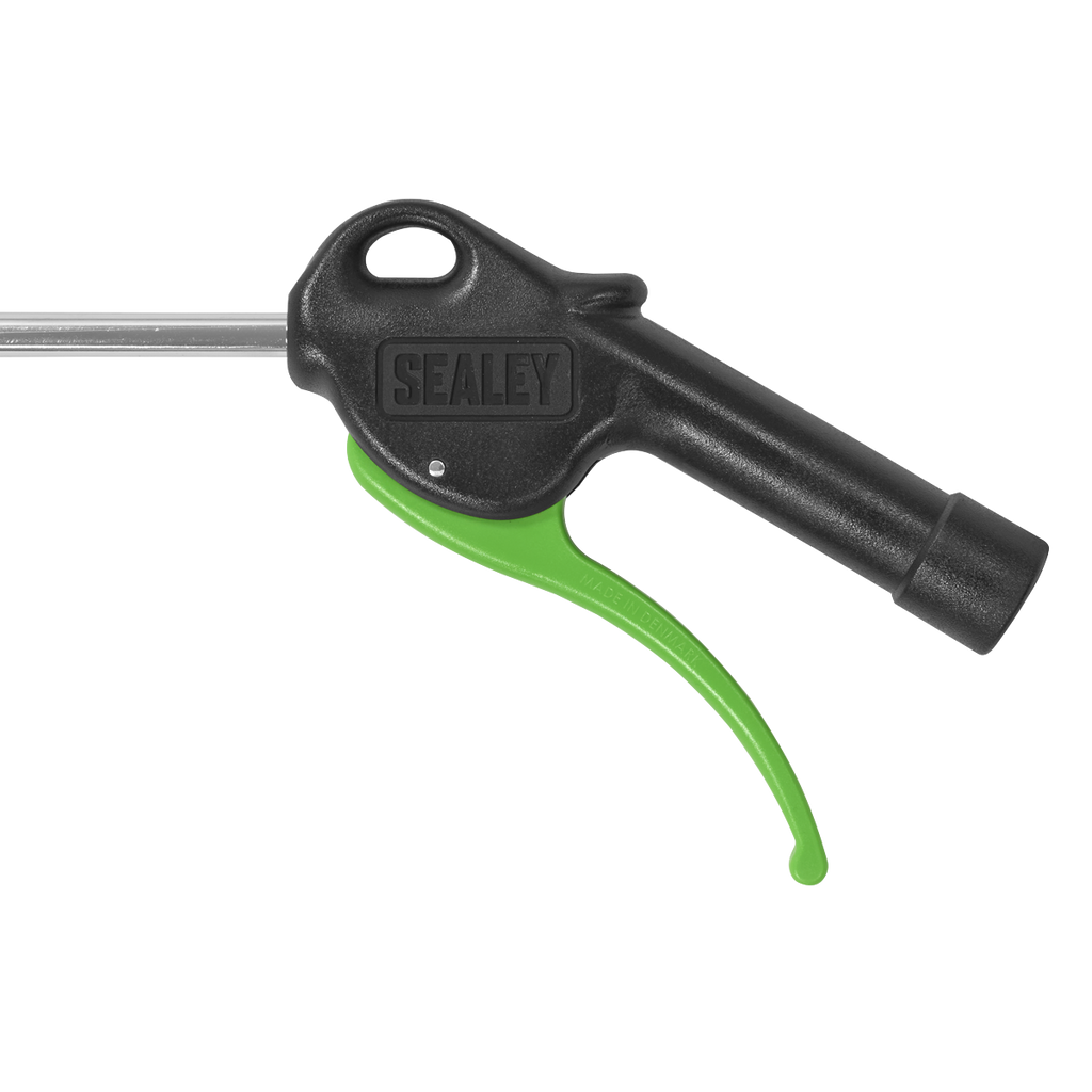 Air Blow Gun with Angled Lance 980 x 8mm 1/4"BSP Air Inlet