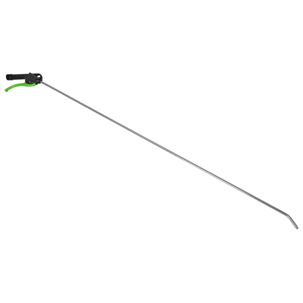 Air Blow Gun with Angled Lance 980 x 8mm 1/4"BSP Air Inlet