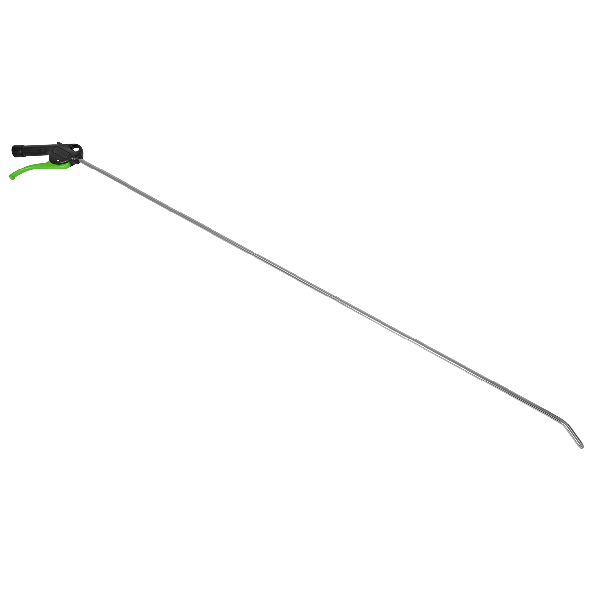 Air Blow Gun with Angled Lance 980 x 8mm 1/4"BSP Air Inlet