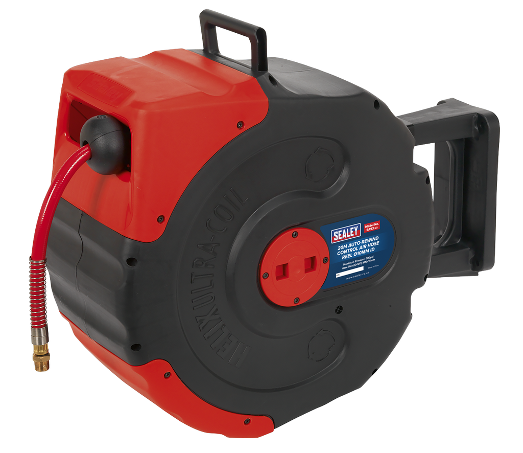 20m Auto-Rewind Control Air Hose Reel 10mm ID