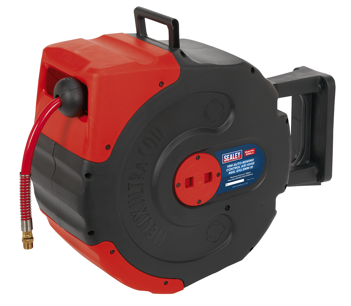 15m Auto-Rewind Control Air Hose Reel 12.5mm ID