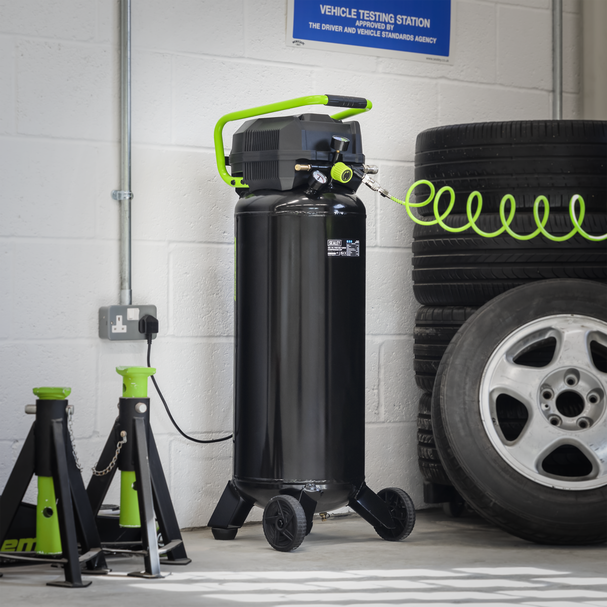 50L Oil Free Belt Drive Compressor 2hp