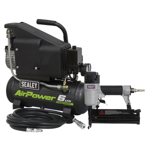 Air Compressor/Air Nail/Staple Gun Kit