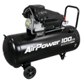 100L V-Twin Direct Drive Air Compressor 3hp