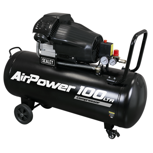 100L V-Twin Direct Drive Air Compressor 3hp