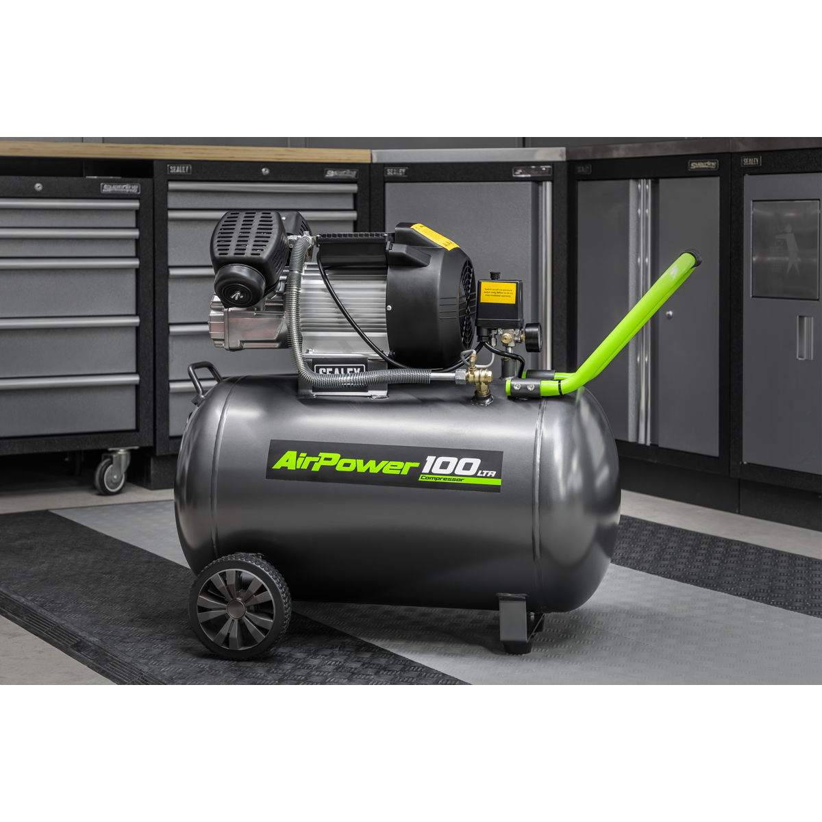 100L V-Twin Direct Drive Air Compressor 3hp