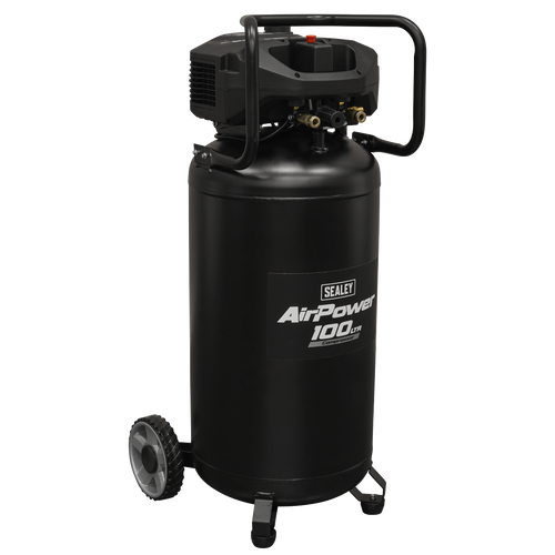 100L Oil Free Belt Drive Vertical Compressor 2.5hp