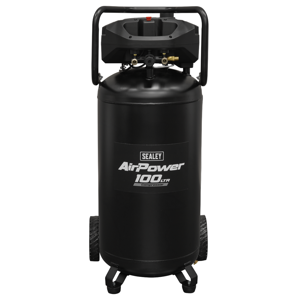 100L Oil Free Belt Drive Vertical Compressor 2.5hp