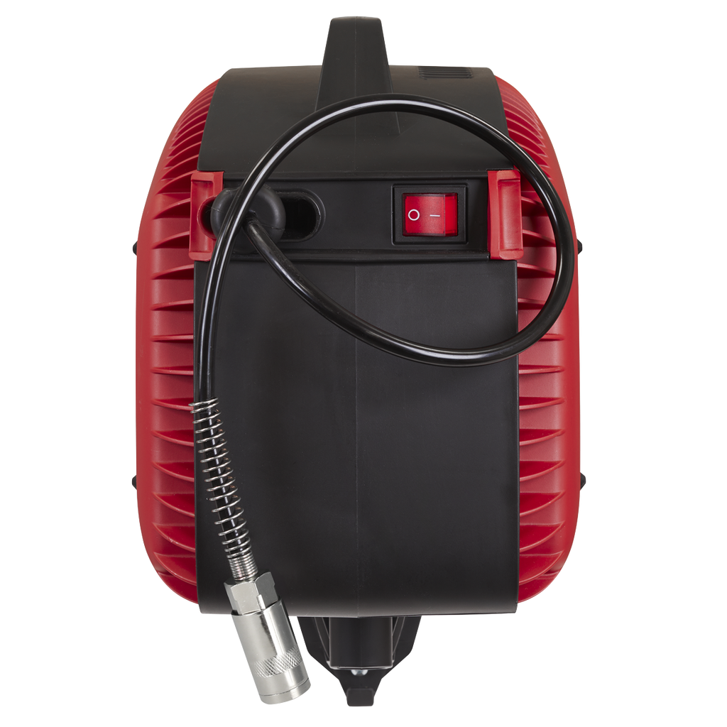 Wall Mounting Oil Free Air Compressor with Retractable Reel, 1.5hp (SAC15WM) (Factory Refurbished C)