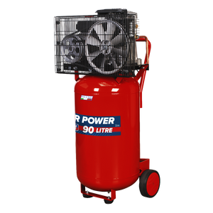 90L Belt Drive Vertical Compressor 3hp