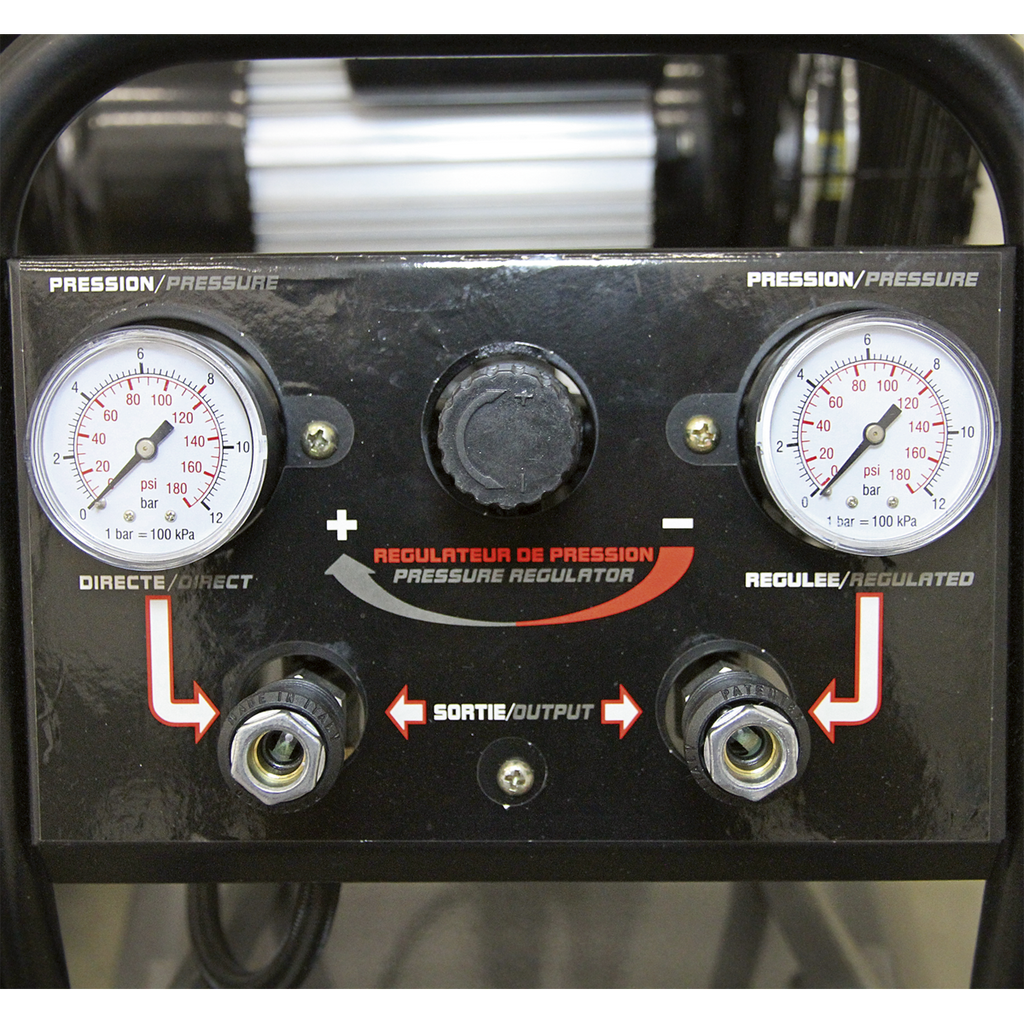 Premier 100L Belt Drive Air Compressor with Front Control Panel 3hp