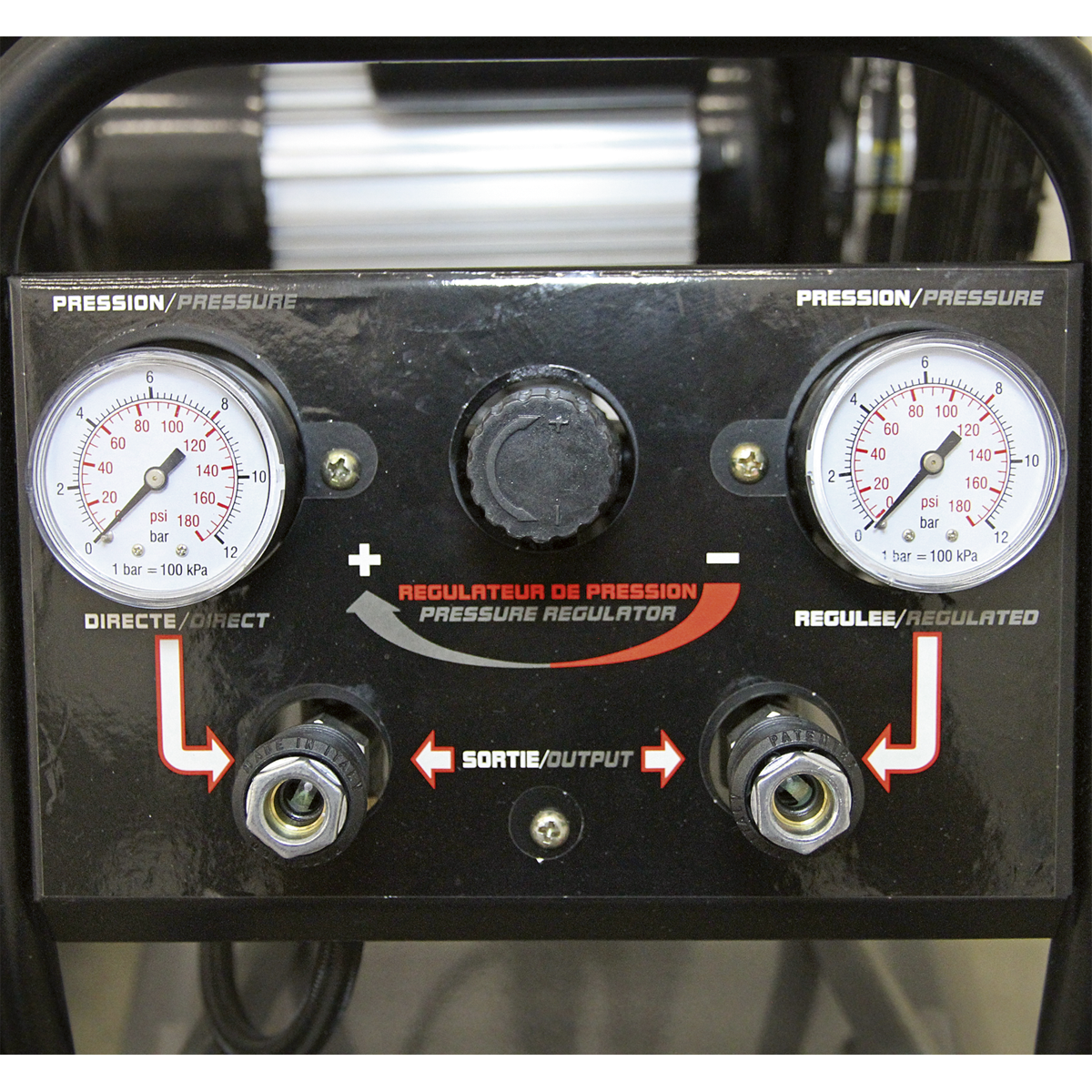 Premier 150L Belt Drive Air Compressor with Front Control Panel 3hp