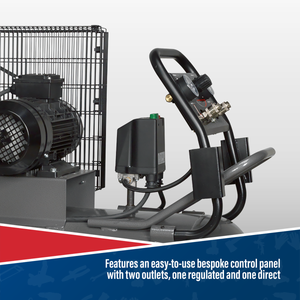 Premier 200L Belt Drive Air Compressor with Front Control Panel 3hp