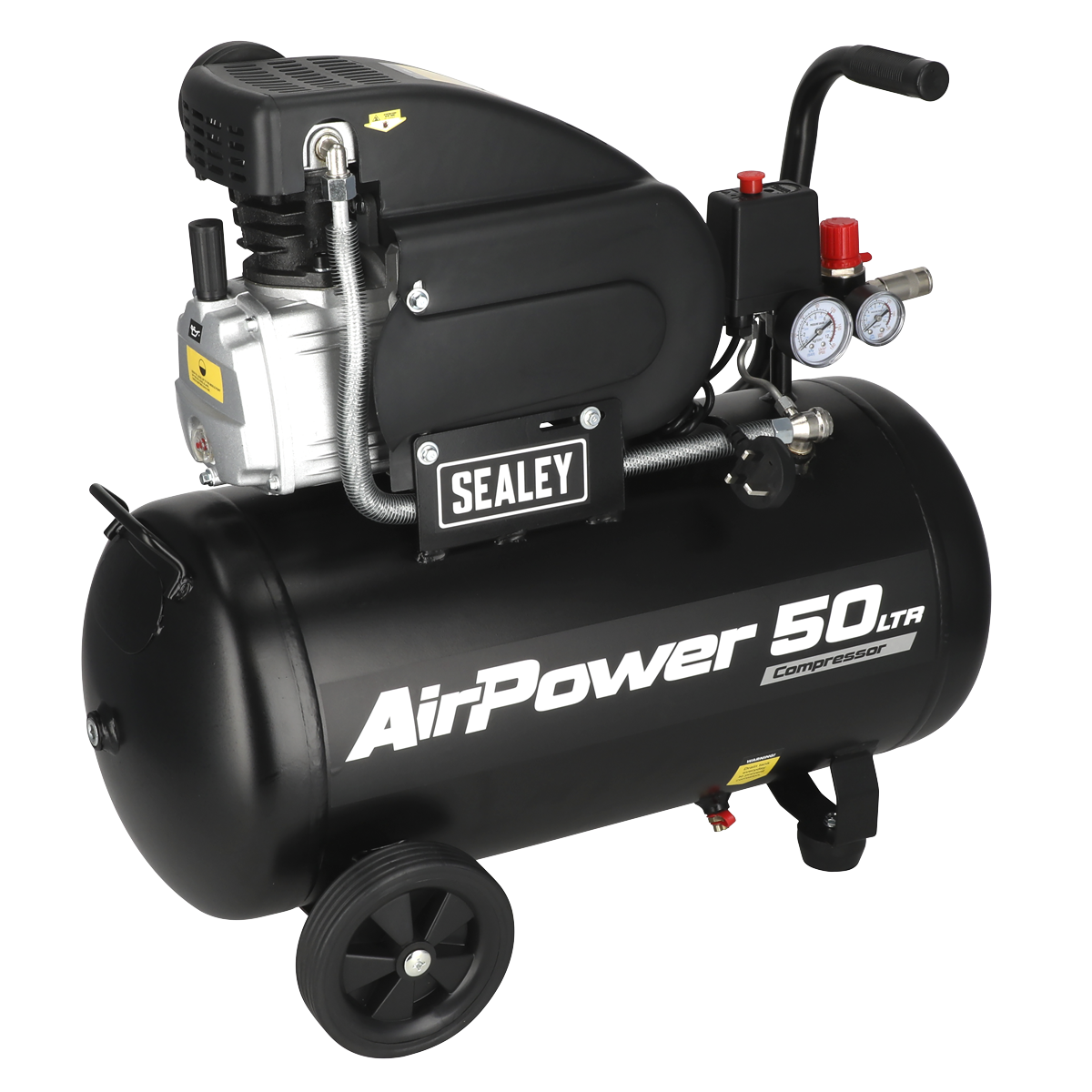 50L Direct Drive Air Compressor with Wheels, 2hp (SAC5020A)