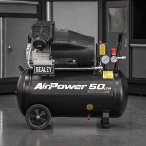 50L V-Twin Direct Drive Air Compressor 3hp