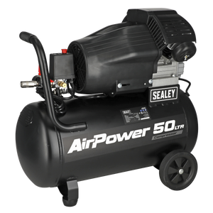 50L V-Twin Direct Drive Air Compressor 3hp