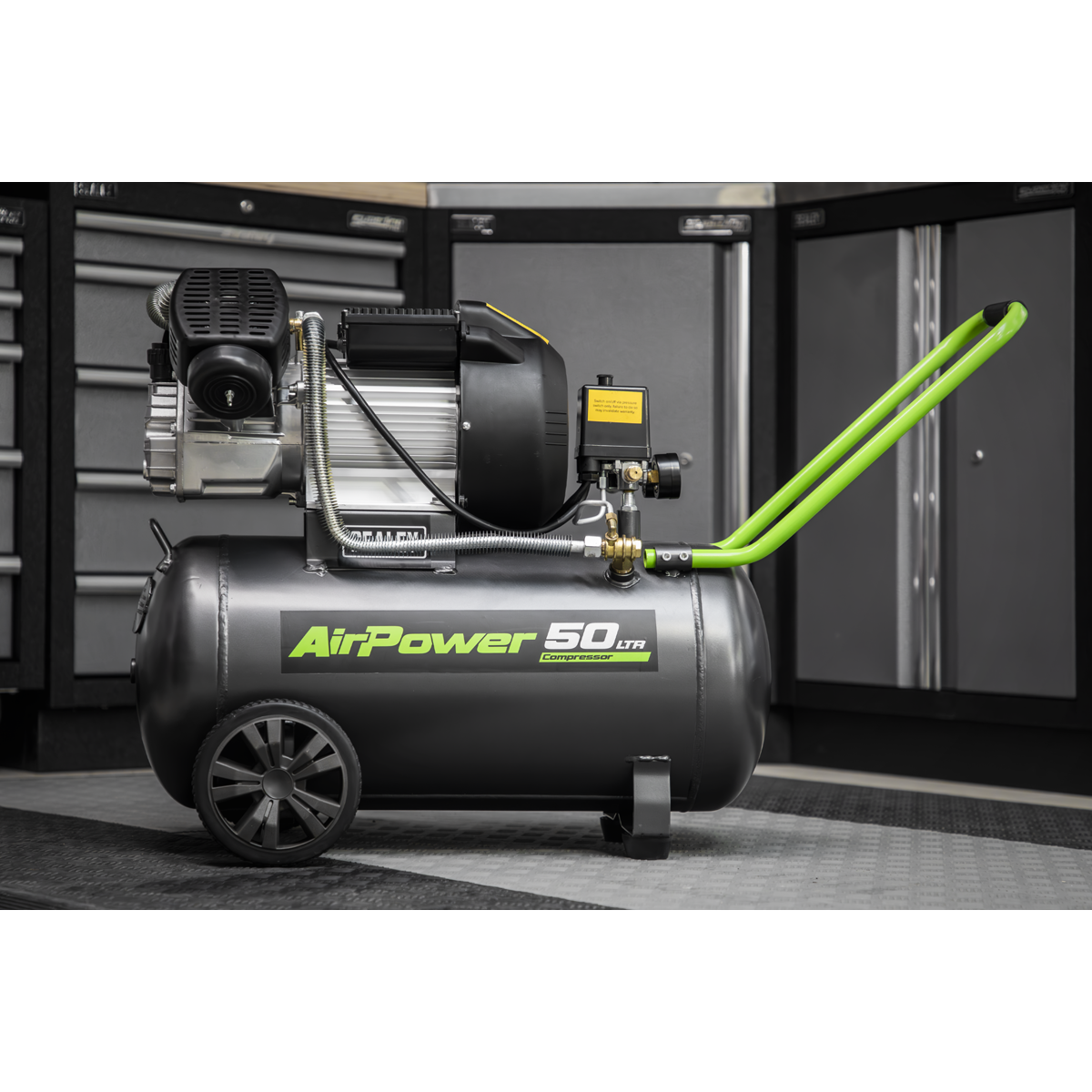 50L V-Twin Direct Drive Air Compressor 3hp