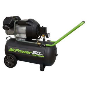 50L V-Twin Direct Drive Air Compressor 3hp